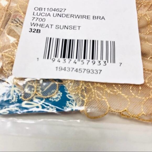 Free People Lucia Underwire Bra 32B NWT - Picture 7 of 7